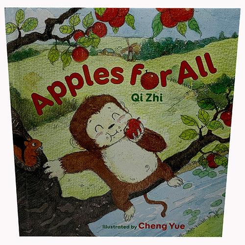 HARDCOVER BOOK-APPLES FOR ALL
