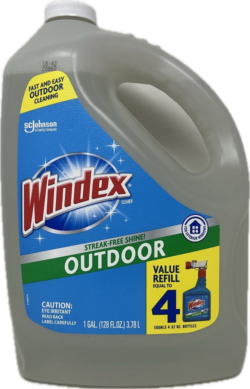 SP WINDEX REFILL 128oz-STEAK FREE SHINE OUTDOOR