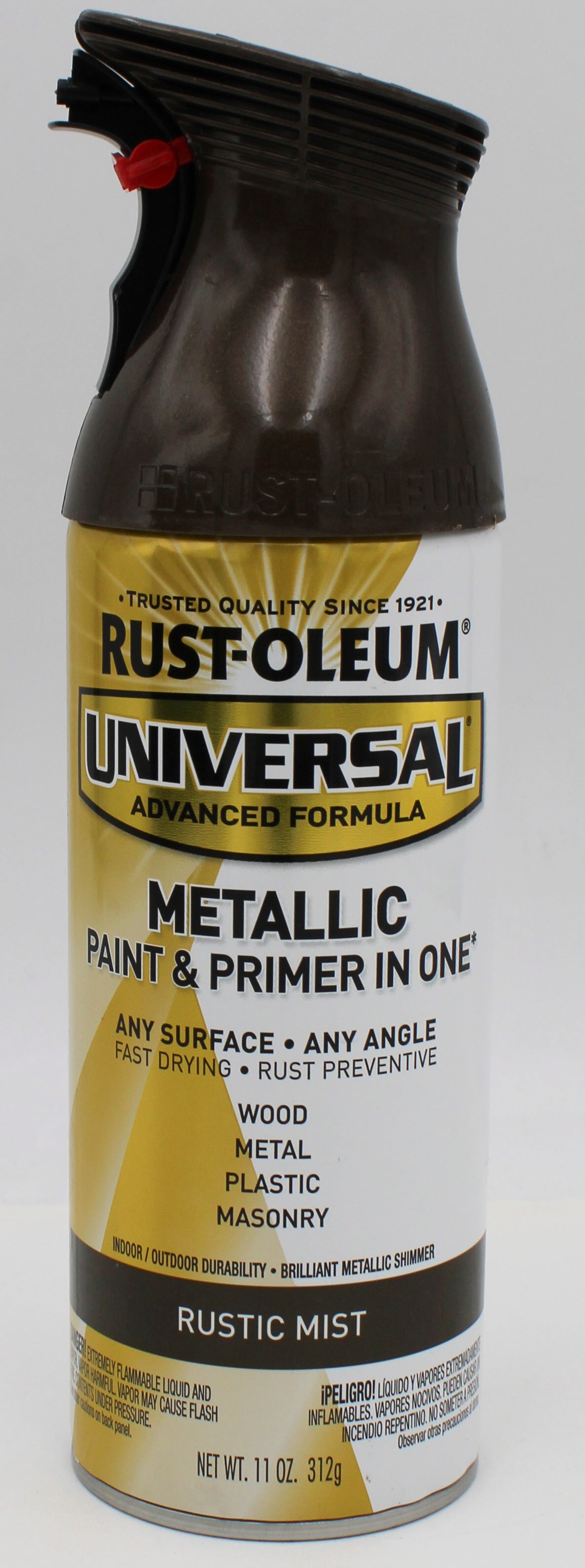 RUST-OLEUM UNIVERSAL PAINT & PRIMER SPRAY PAINT 11oz. RUSTIC MIST NI