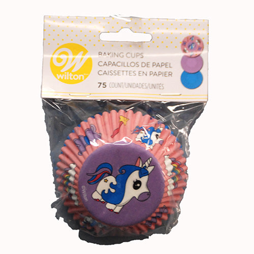 WILTON BAKING CUP UNICORN STANDARD 75CT