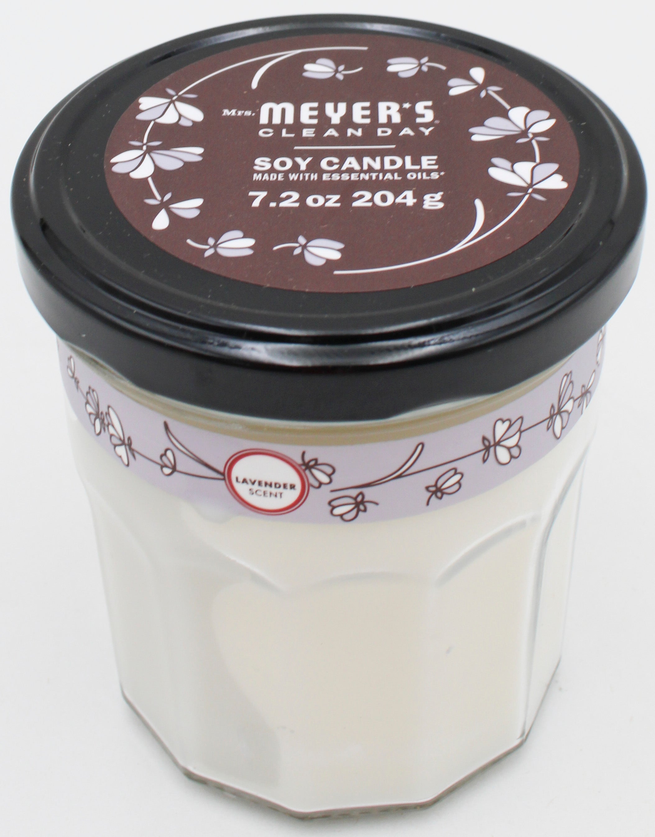 MRS MEYERS LARGE SOY CANDLE LAVENDER 7.2oz US