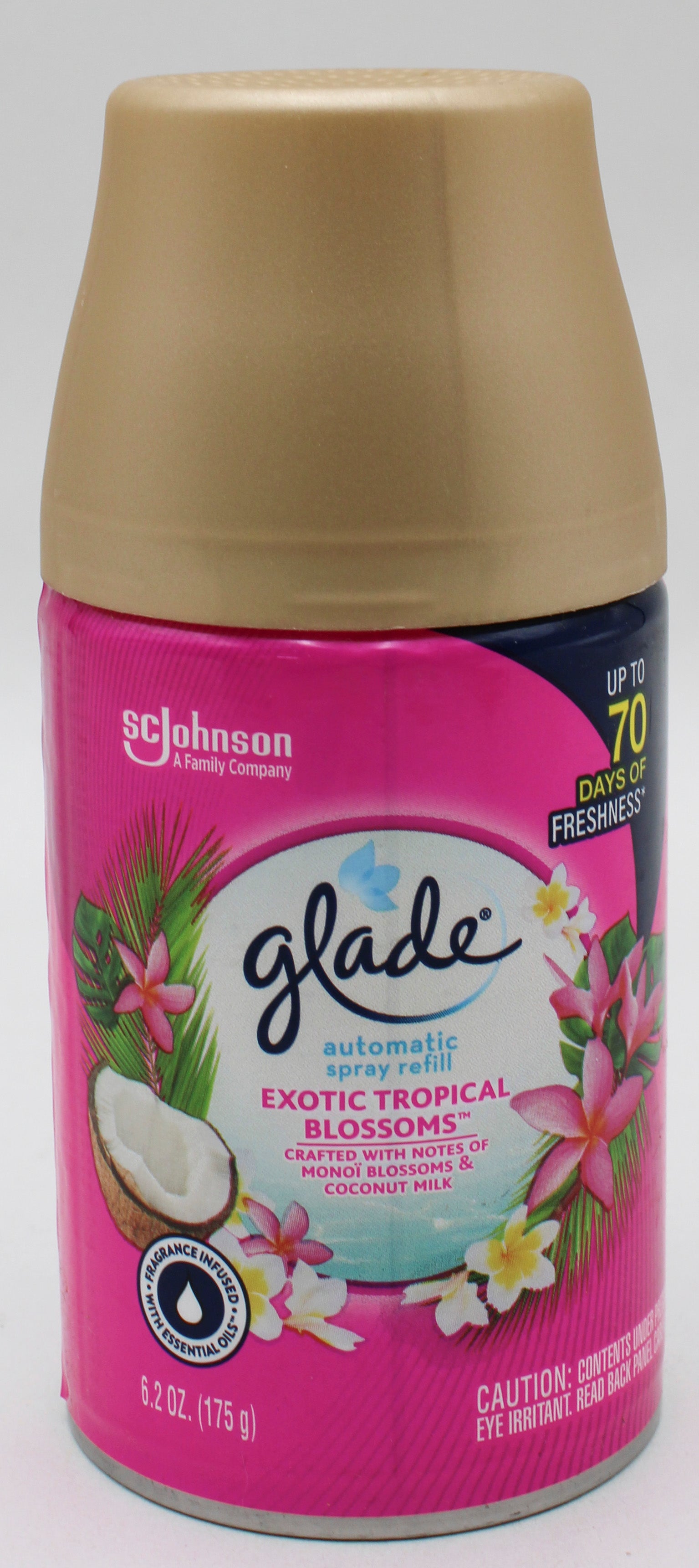 GLADE AUTOMATIC SPRAY REFILL EXOTIC TROPICAL BLOSSOMS 6.2oz US