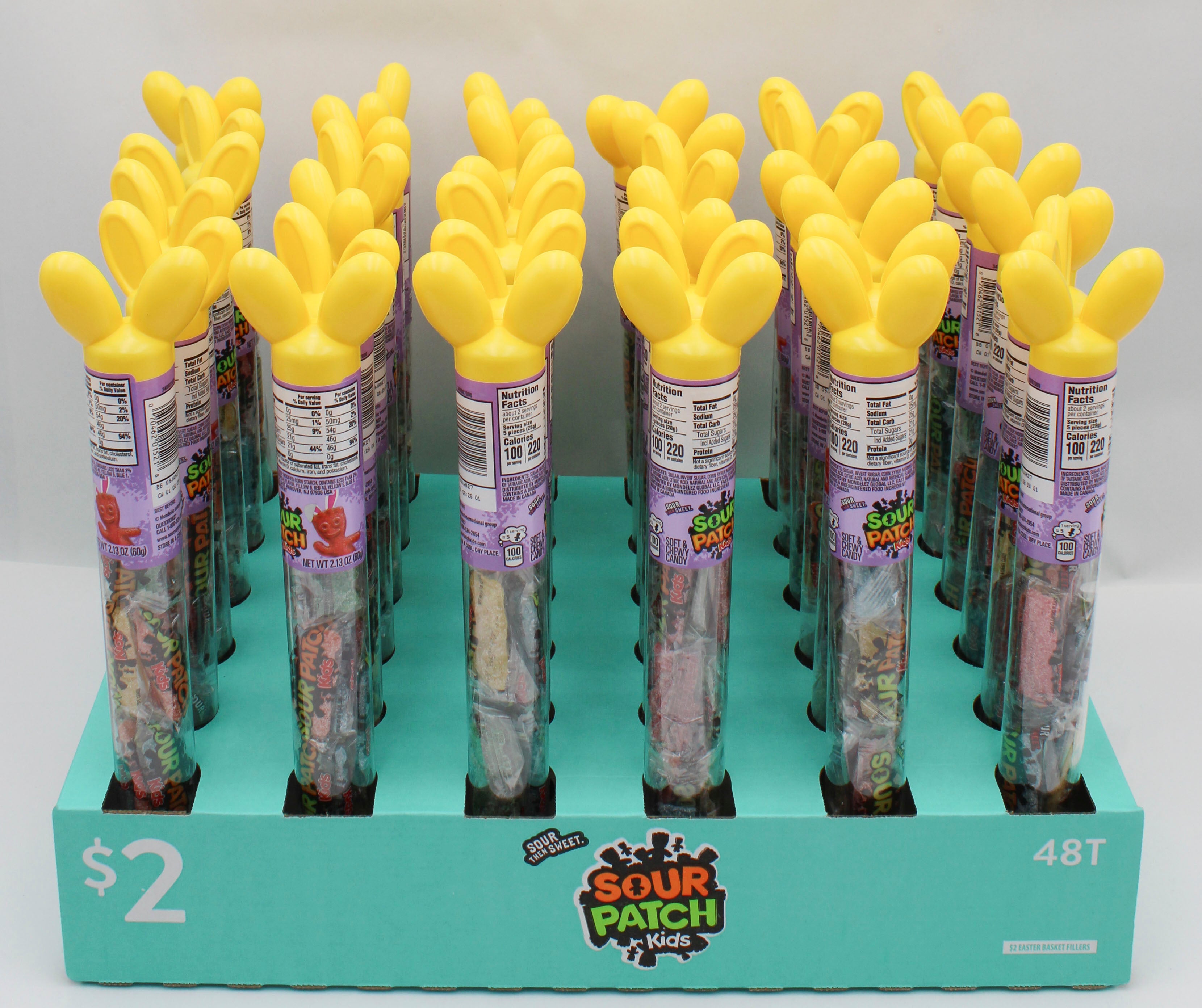 SOUR PATCH KIDS FILLED TUBE 2.13 Oz BB 1/9/26