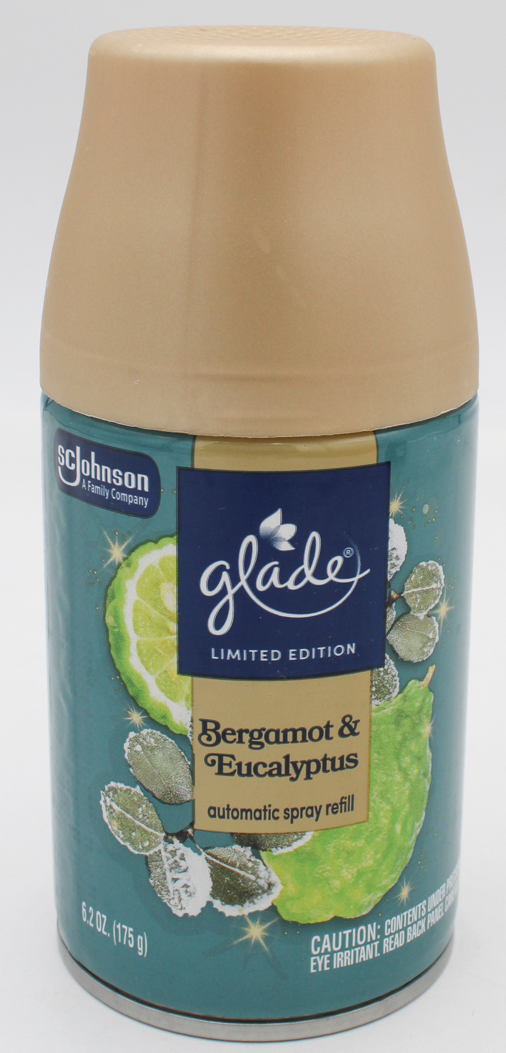 GLADE AUTOMATIC SPRAY REFILL BERGAMOT & EUCALYPTUS 6.2oz US