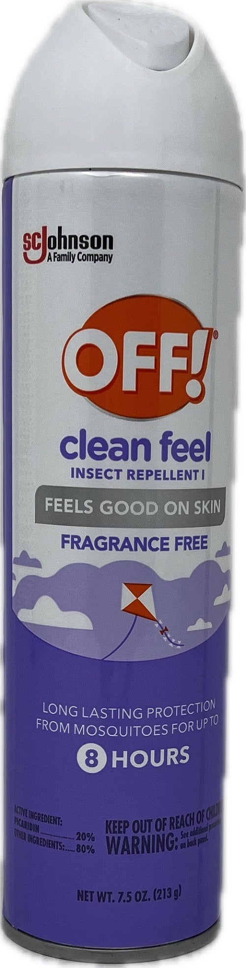 SP OFF CLEAN FEEL INSECT REPELLENT 7.5oz