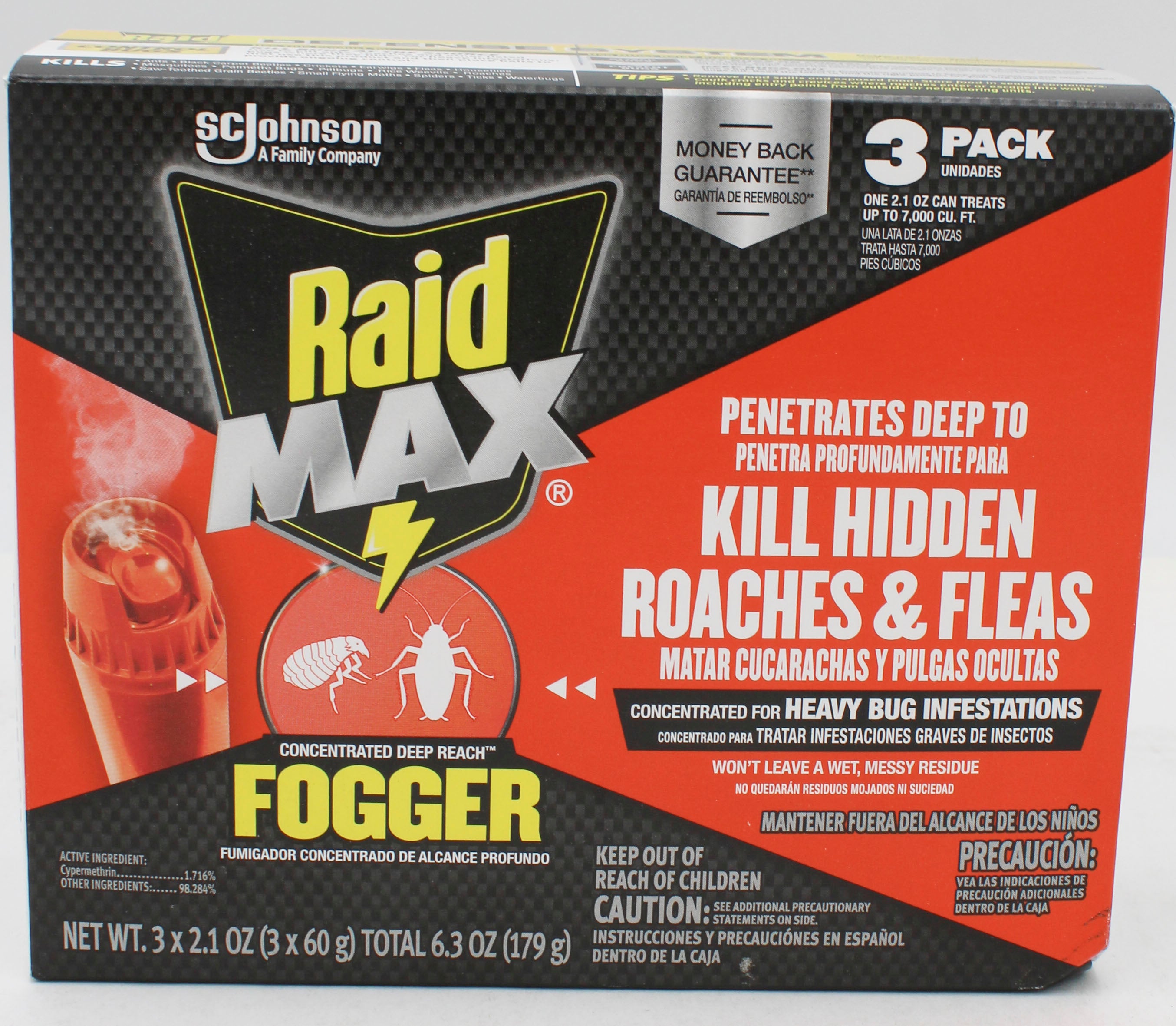 SP RAID MAX CONCENTRATED DEEP REACH FOGGER 3CT 2.1oz