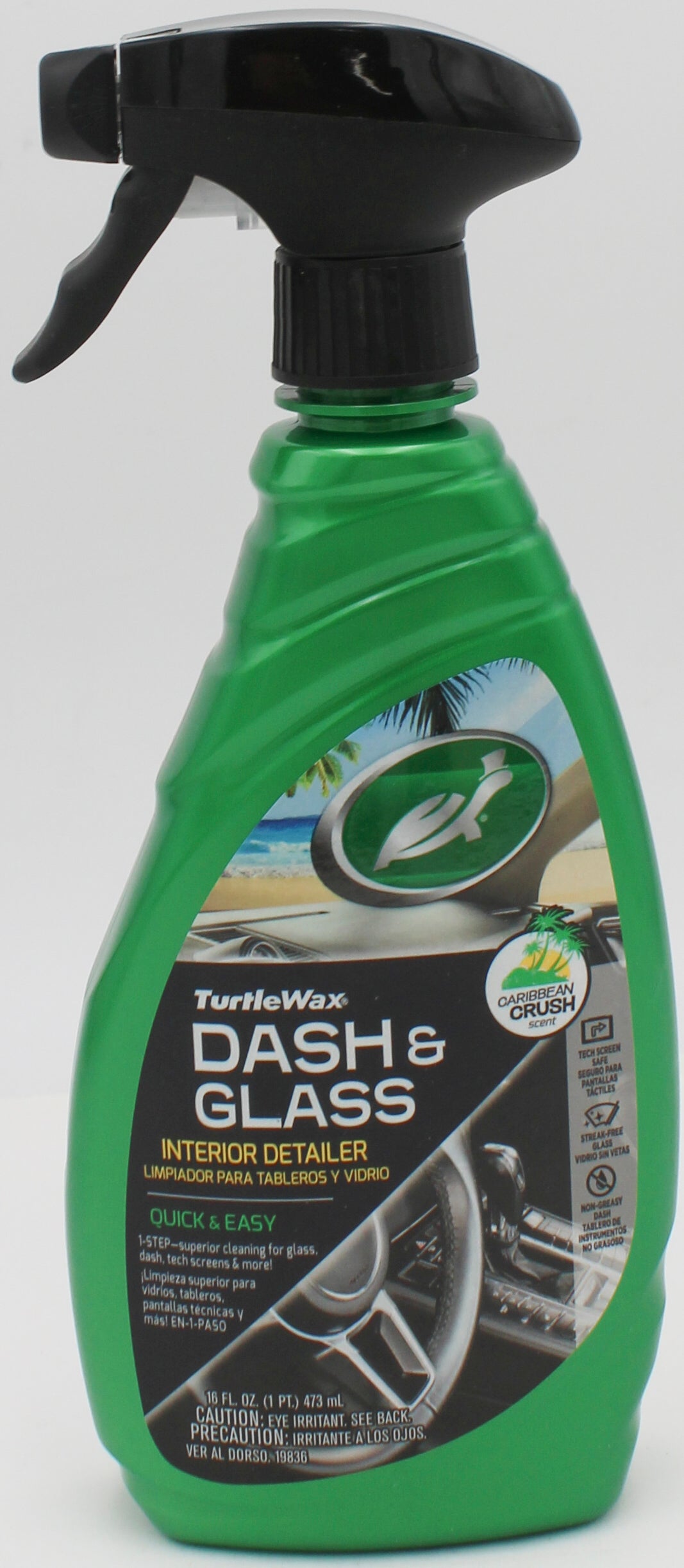 SP TURTLE WAX DASH & GLASS CARIBBEAN CRUSH SCENT 16oz