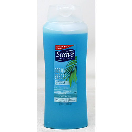 SUAVE BODYWASH 28oz-OCEAN BREEZE