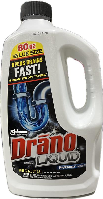 SP DRANO LIQ. DRAIN CLEANER 80oz