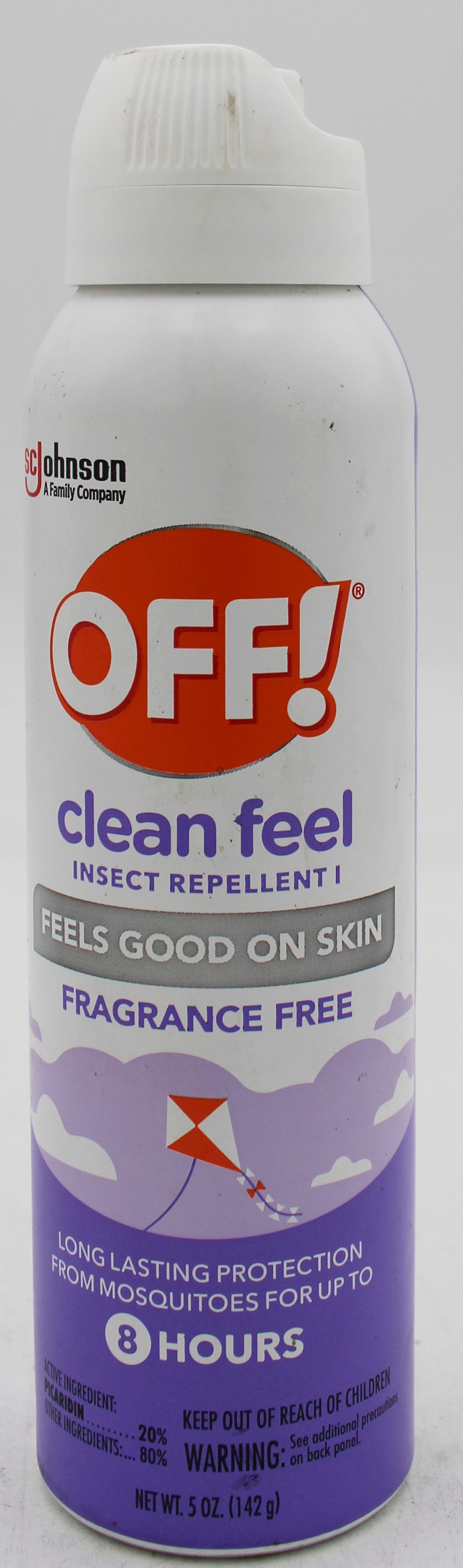 SP OFF CLEAN FEEL INSECT REPELLENT  5oz FRAGRANCE FREE