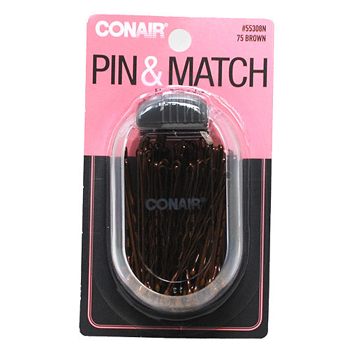 CNAIR Brown Hair Pins 75ct Pack for Wholesale