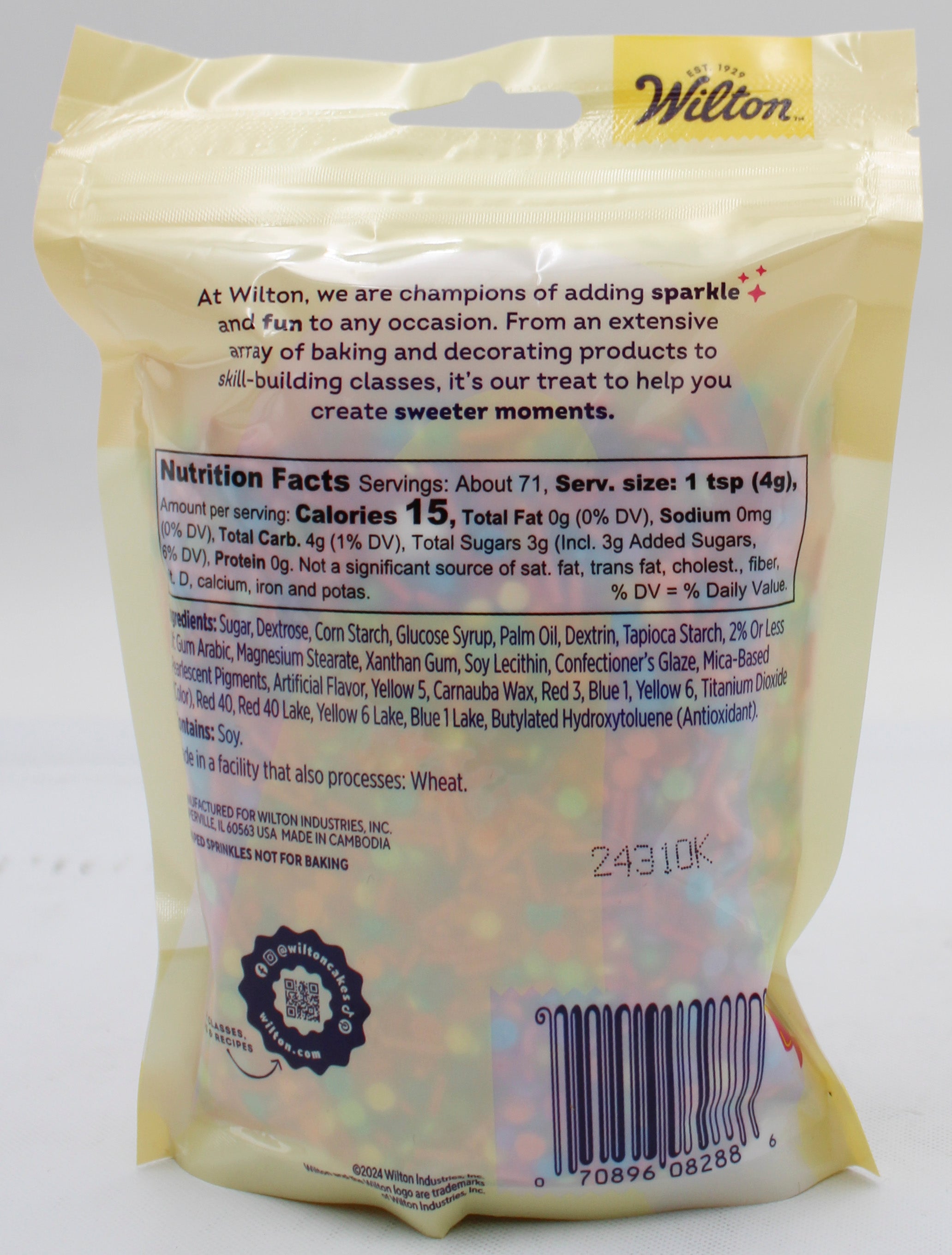 10oz RED RAINBOW MIX LARGE POUCH