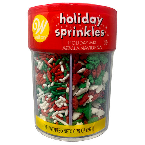 WILTON.SPRINKLS 6.79oz(5/22)HOLIDAY