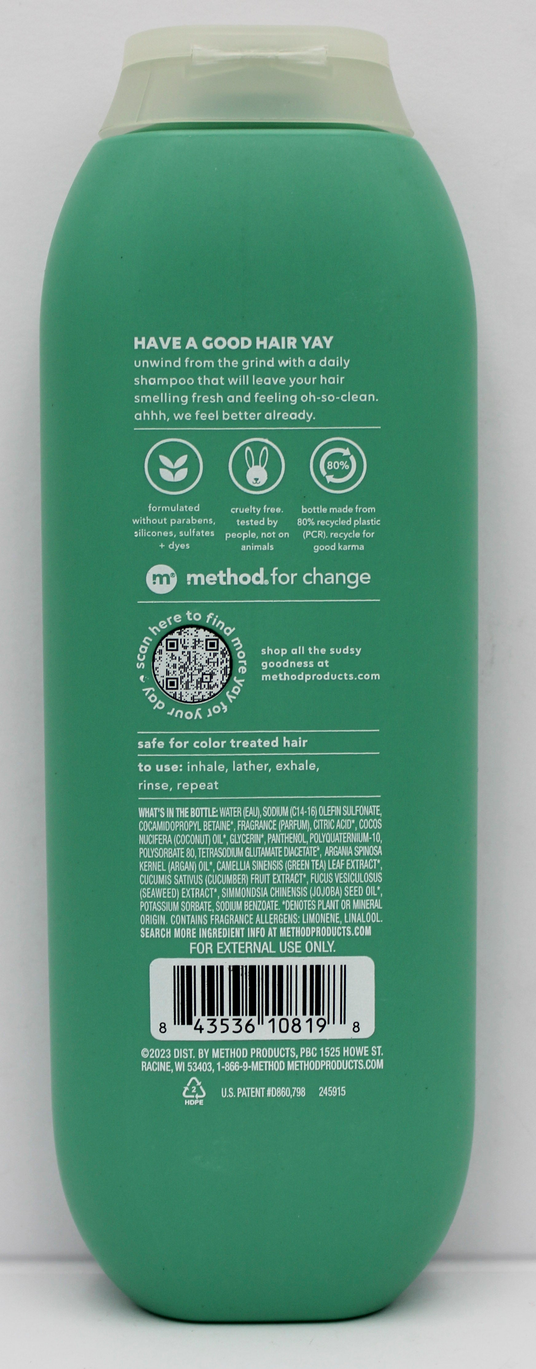 METHOD DAILY ZEN SHAMPOO EXP 14oz