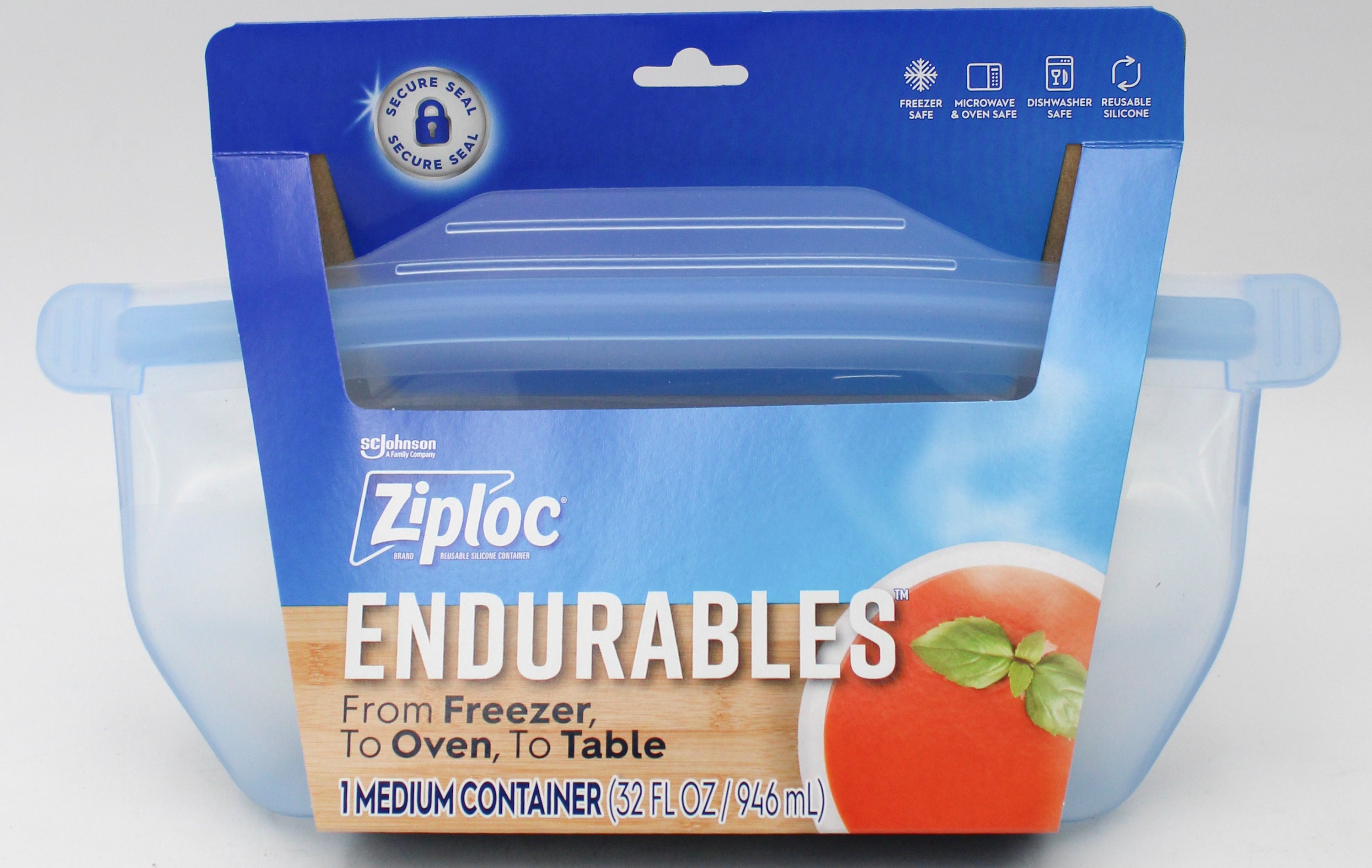 SP ZIPLOC BAG ENDURABLES FROM FREEZER 1 MEDIUM CONTAINER 32oz