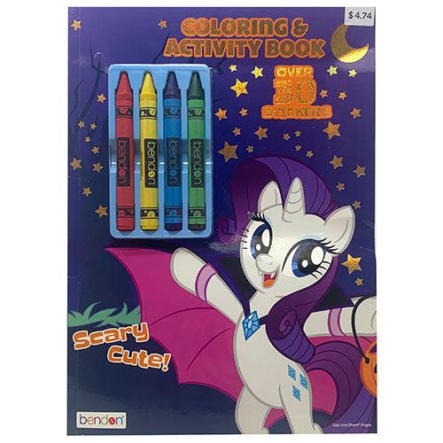 SP CLR/ACTVTY BOOK 4/CRAYNS($4.99)HLWN