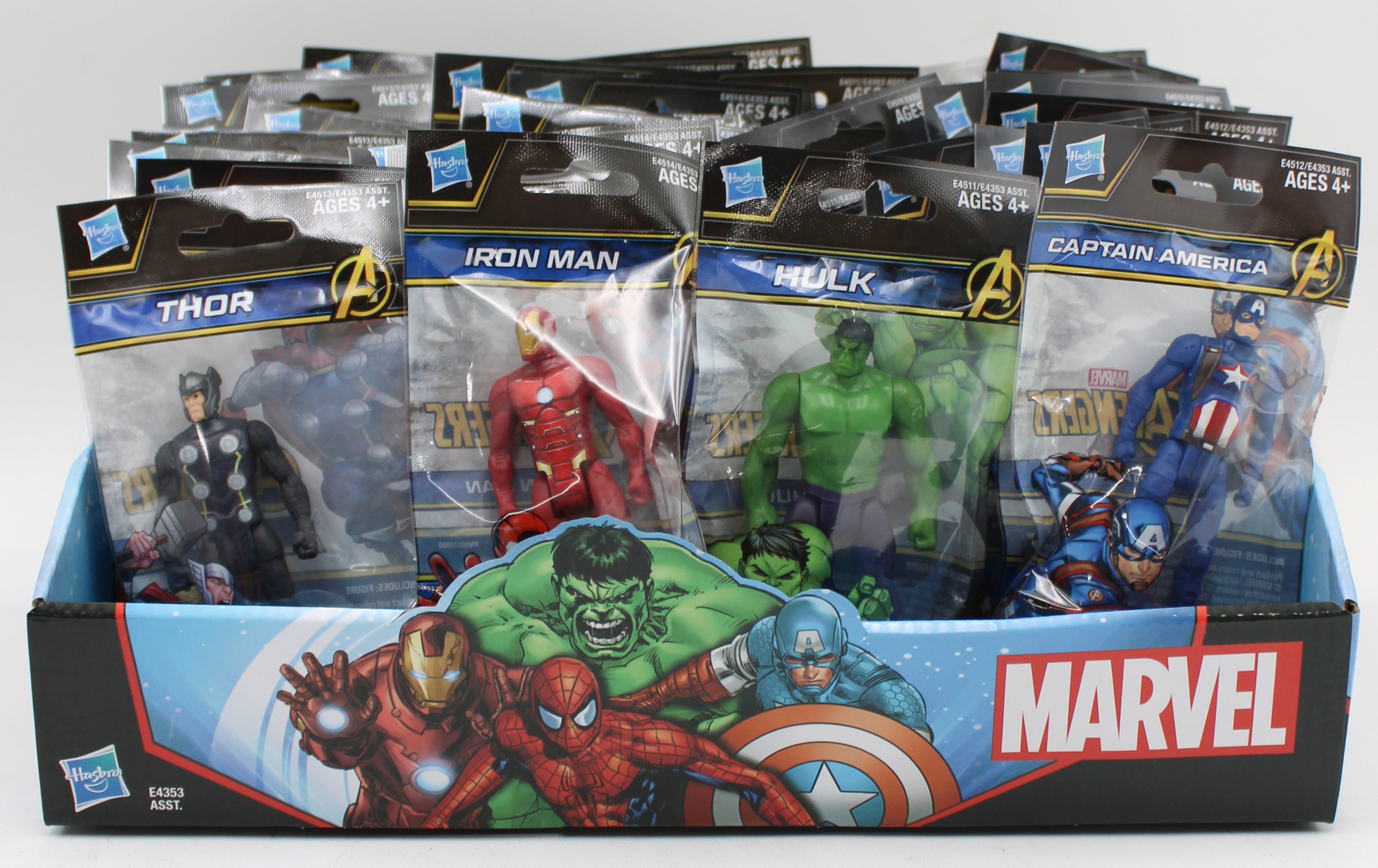 MARVEL 4" AVENGERS ACTION FIGURE - ASSORTED