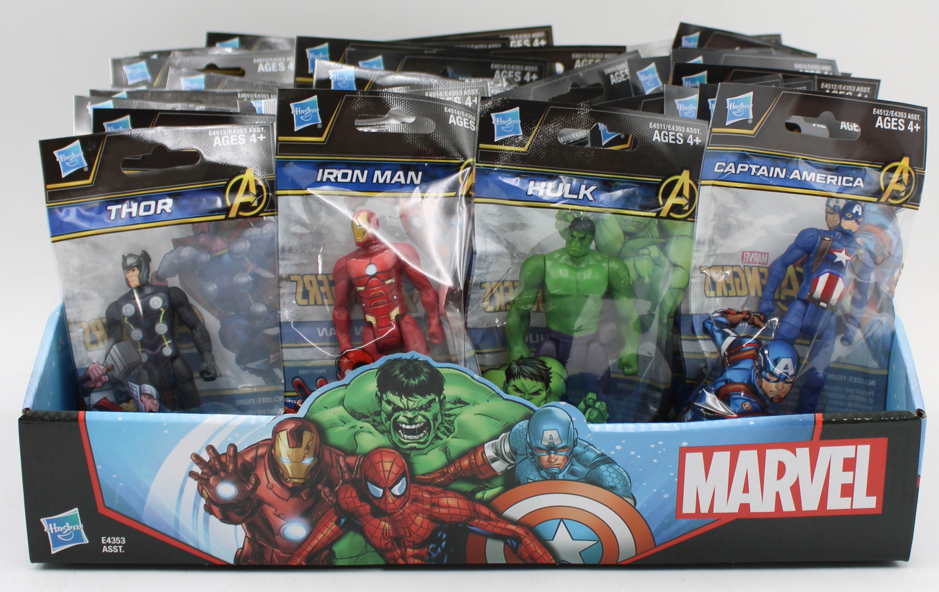 MARVEL 4" AVENGERS ACTION FIGURE - ASSORTED