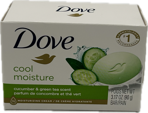 DOVE BAR SOAP COOL MOISTURE 3.17oz