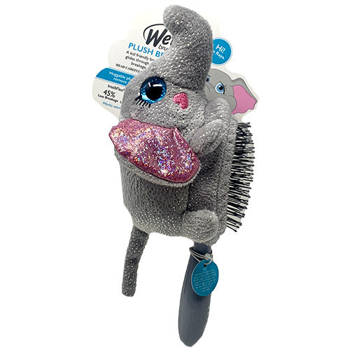 WET BRUSH PLUSH BRUSH-ELEPHANT/NI