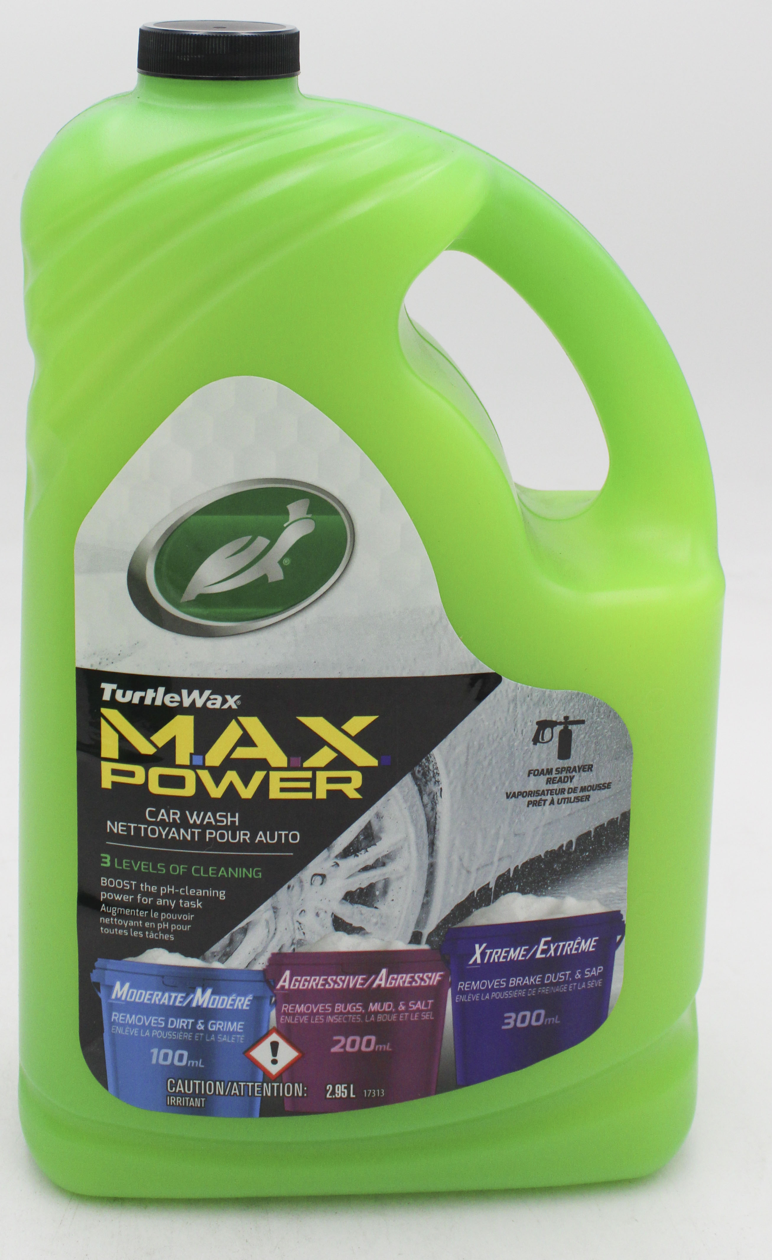 SP TURTLE WAX MAX POWER CAR WASH 2.95L / 100oz'