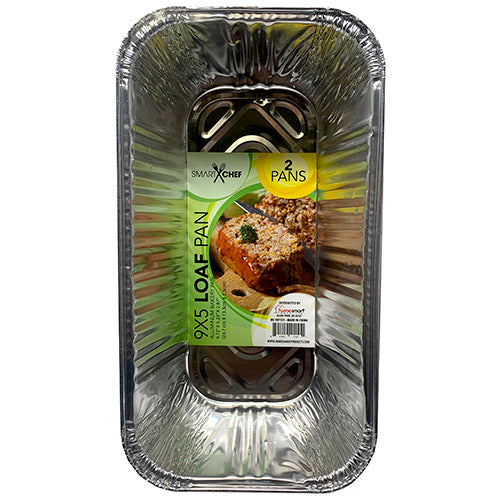 SMRTCHEF LOAF PAN 9.72x5.23"/2CT