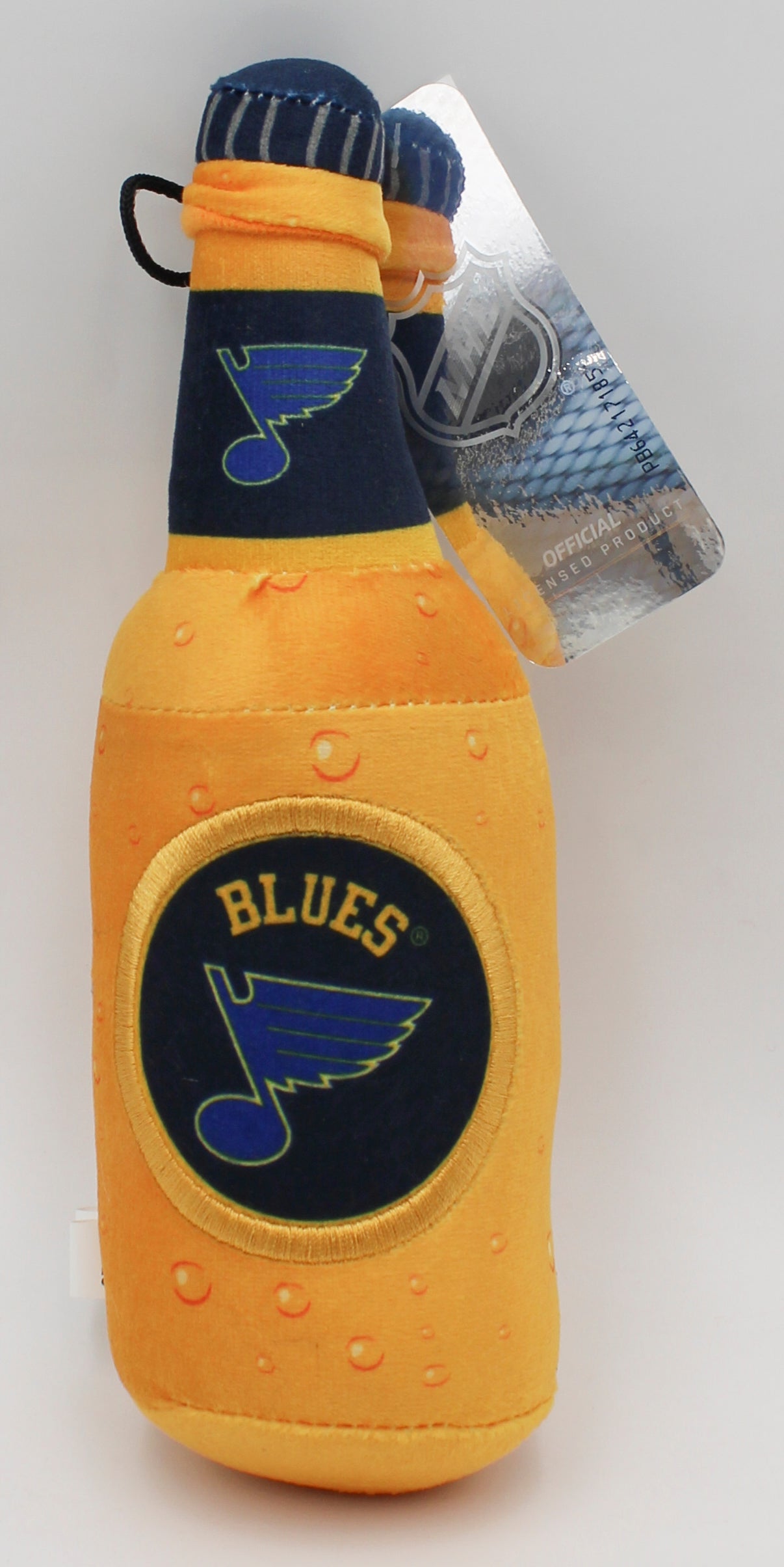 NHL  ST.LOUIS BLUES BOTTLE DOG TOY NI