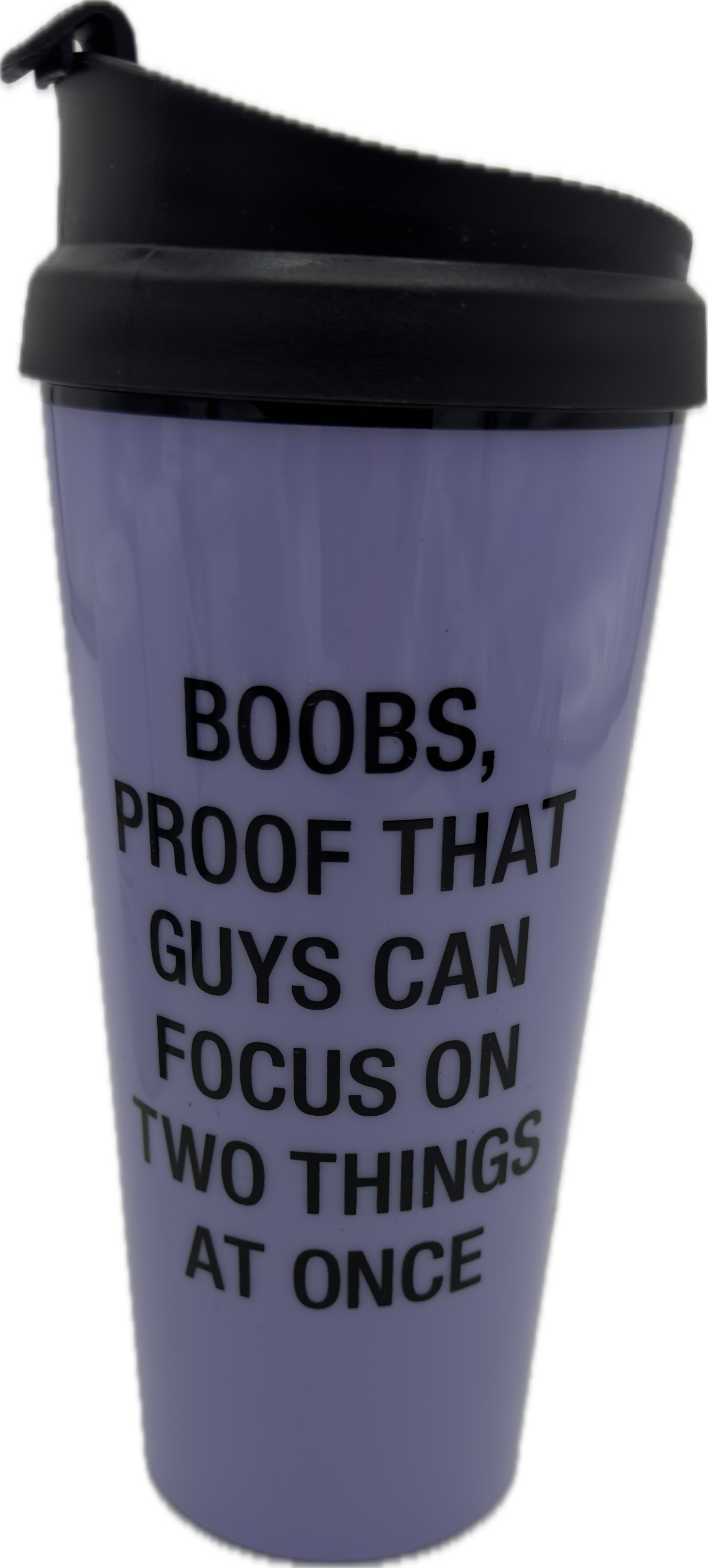 BOOBS TRAVEL MUG 16oz