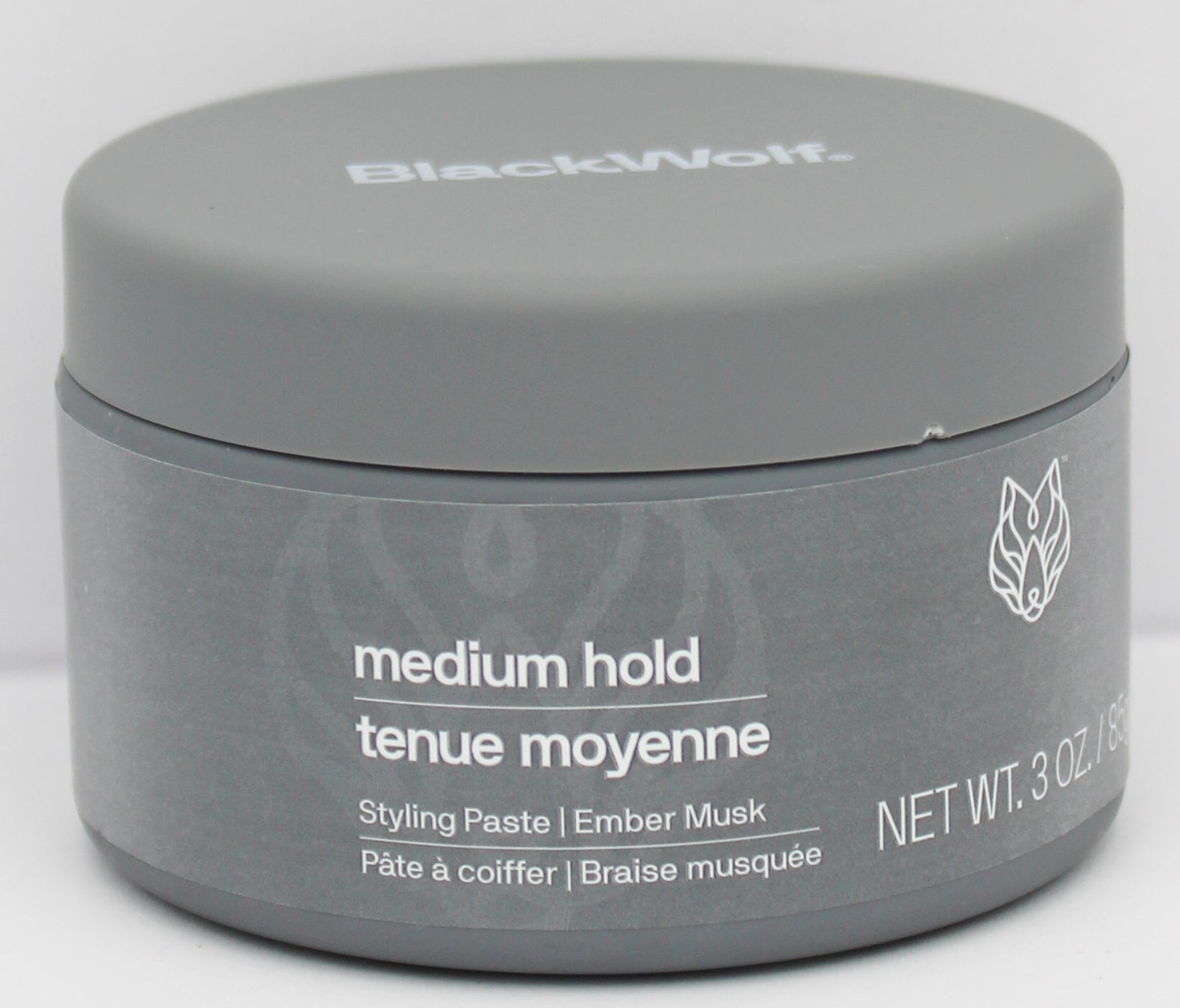 BLACK WOLF STYLING PASTE 3 oz. MEDIUM HOLD