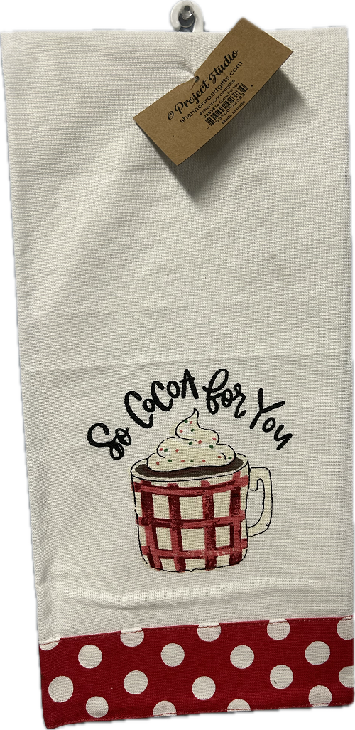 SO COCOA TEA TOWEL