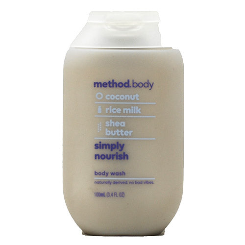 METHOD BODYWASH 3.4oz-SMPLY/NOURISH