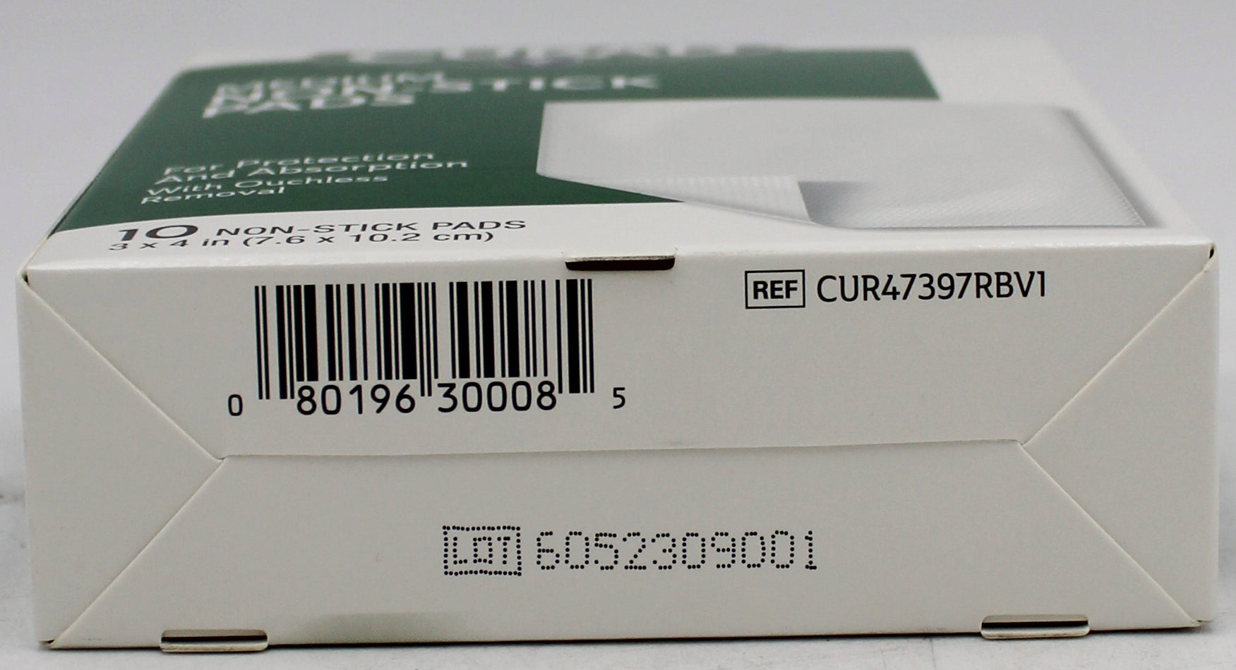 CURAD NON-STICK PADS 10ct 3"x4" NI