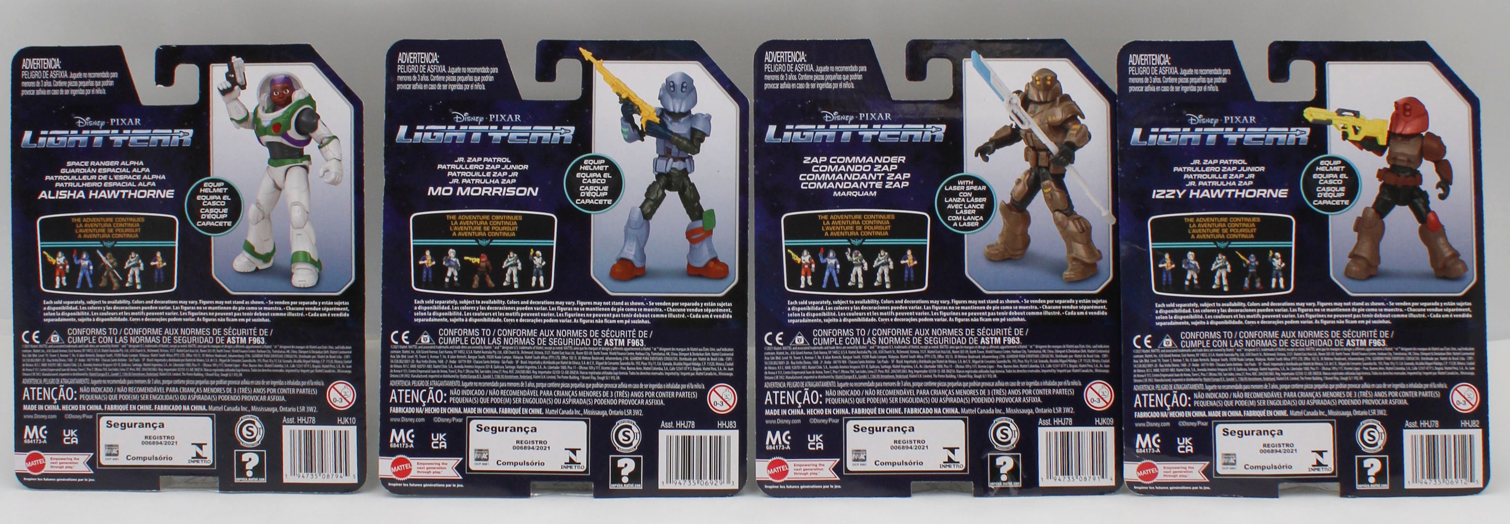 DISNEY PIXAR LIGHTYEAR CORE 5" FIGURE ASSORTED;