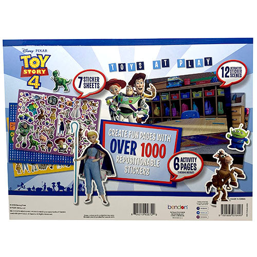 STICKER ACTIVITY PAD-TOY STORY4