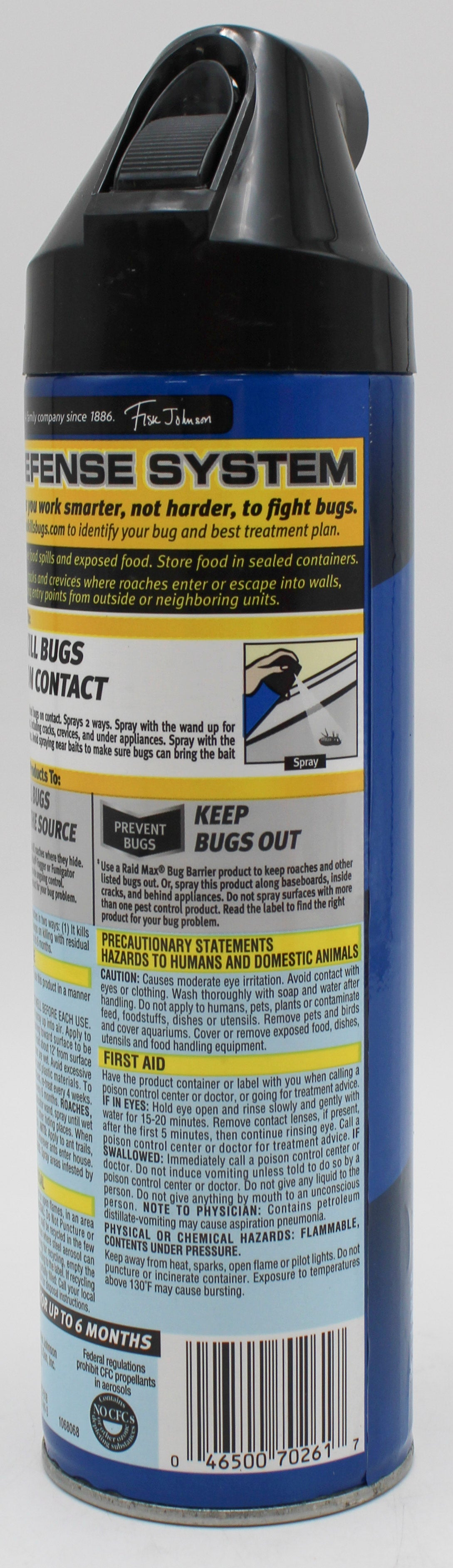 Raid Max Ant & Roach Spray 14.5oz – 2-Way, Wholesale