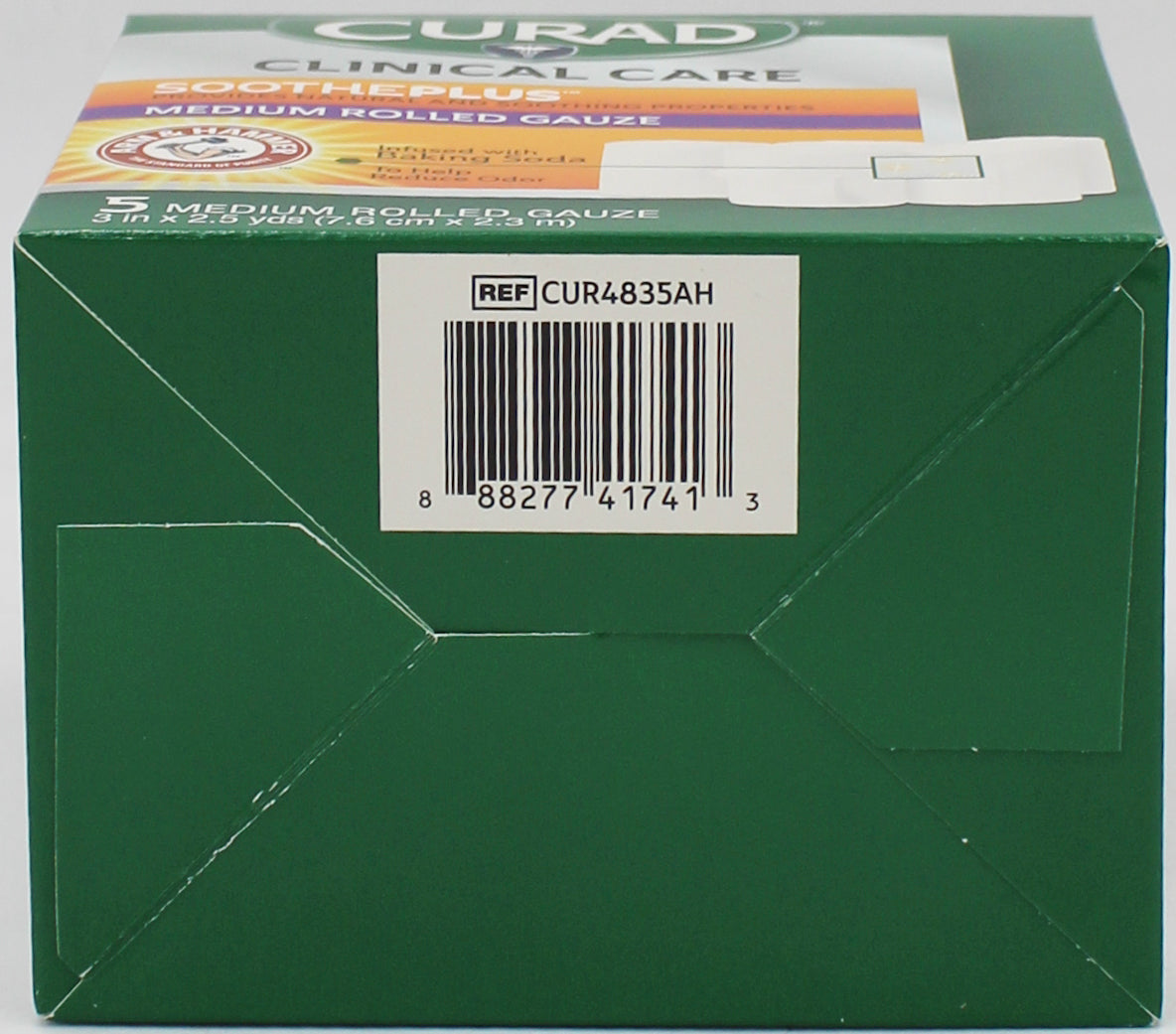 CURAD ROLLED GAUZE 3"x90" 5ct NI