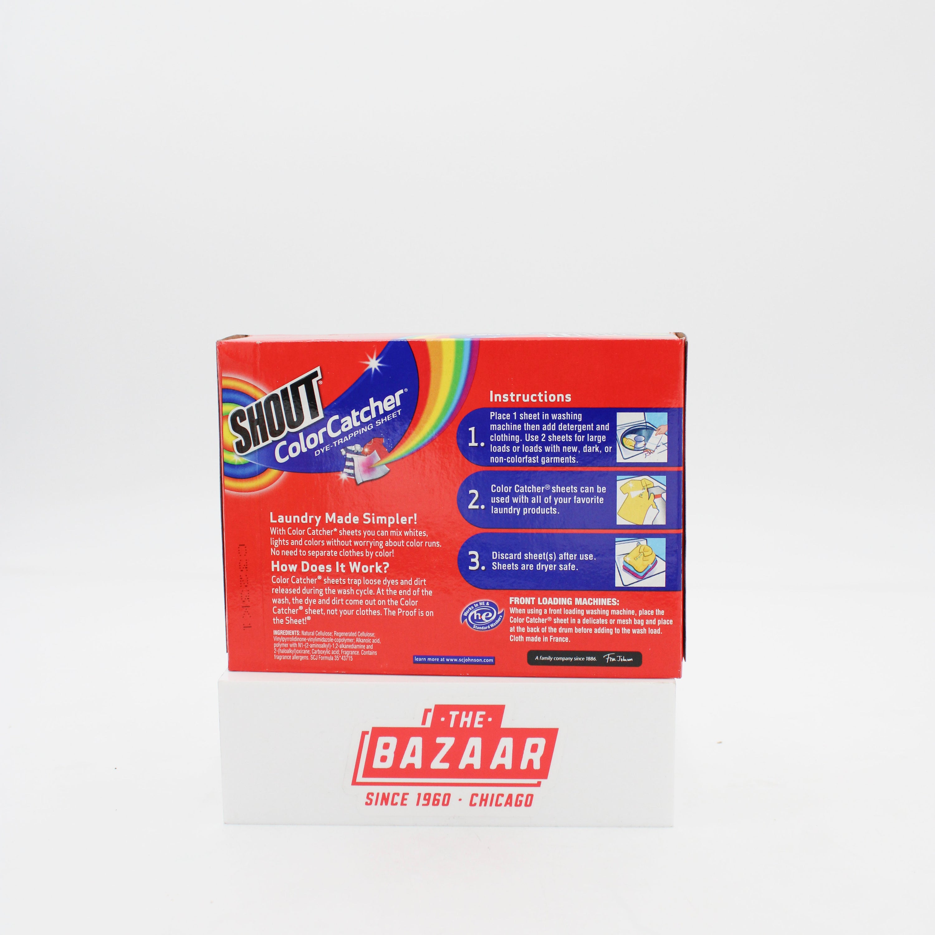 SP SHOUT COLOR CATCHER DYE TRAPPING SHEETS 24CT