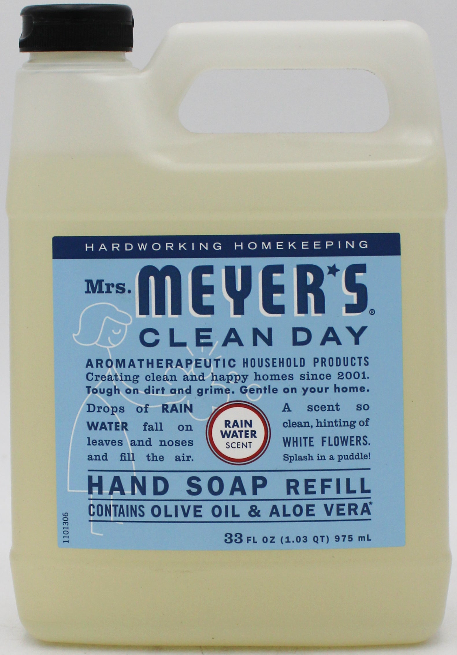SP MEYER'S HAND SOAP REFILL RAINSHOWER SCENT 33oz