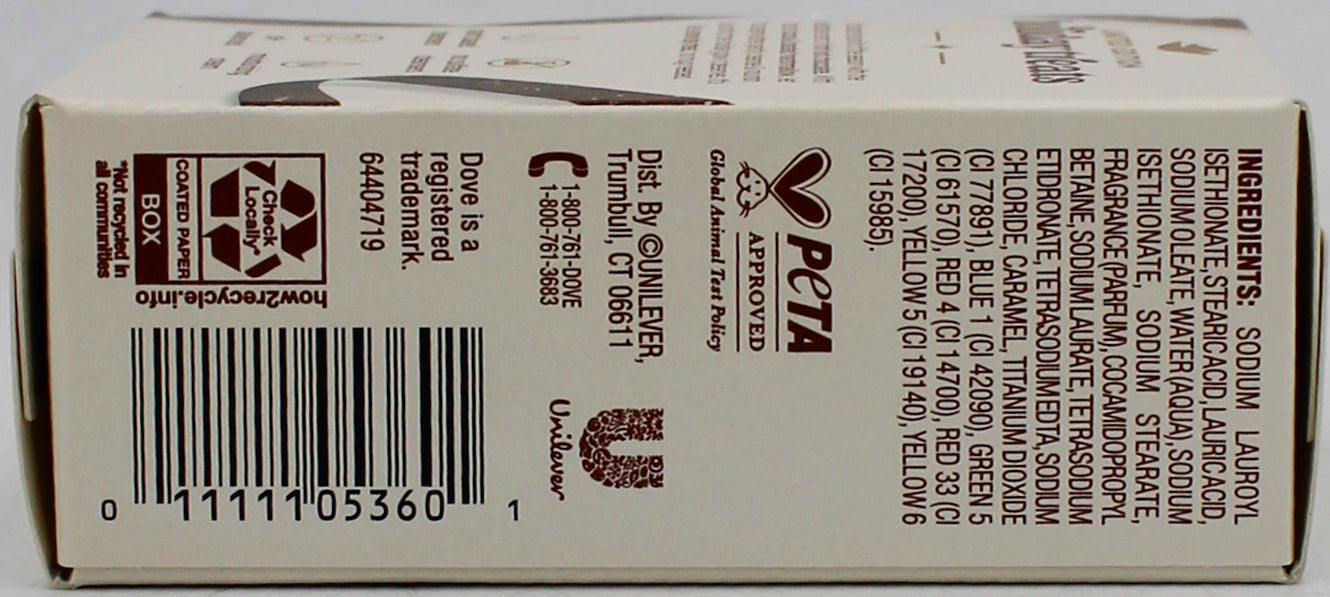 DOVE BAR SOAP HOT COCOA 5oz