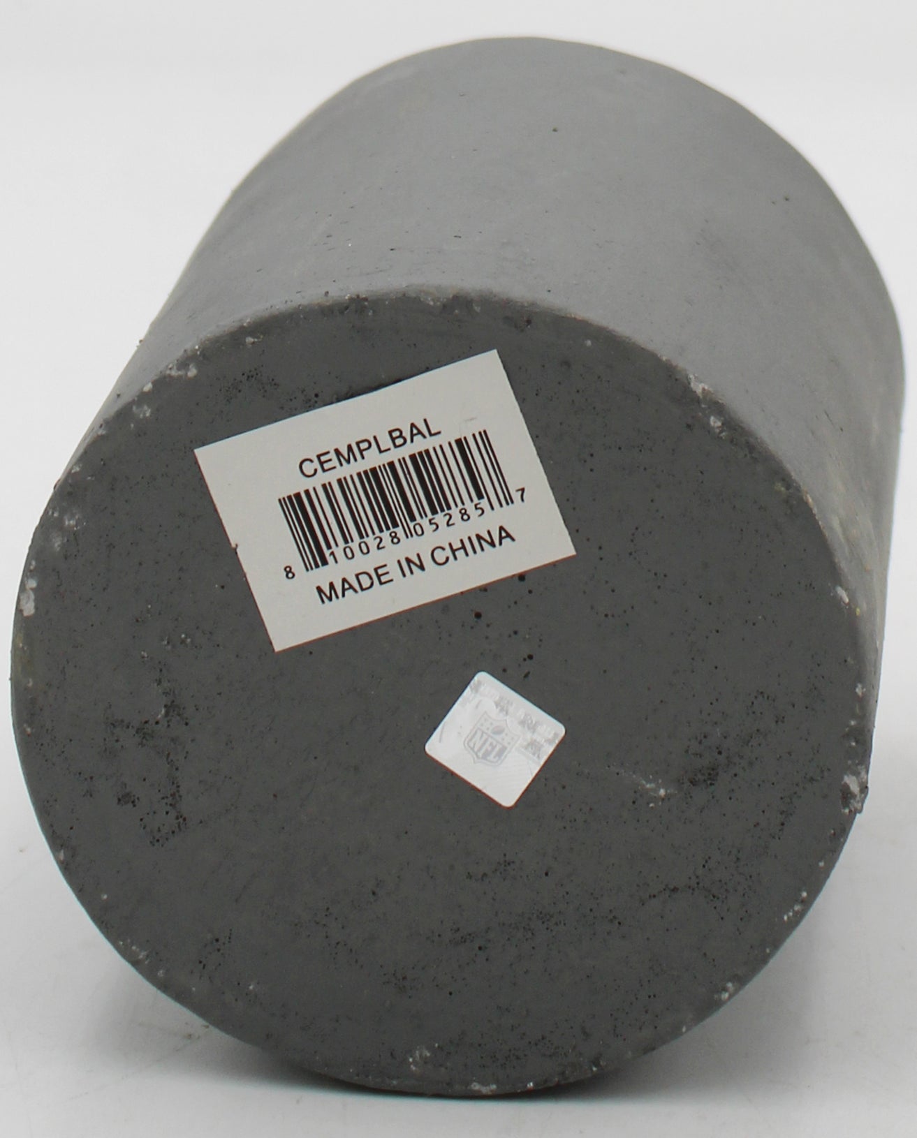 OFFICIALLY LICENCED BALTIMORE RAVENS CEMENT PLANTER -4IN -EMPTY