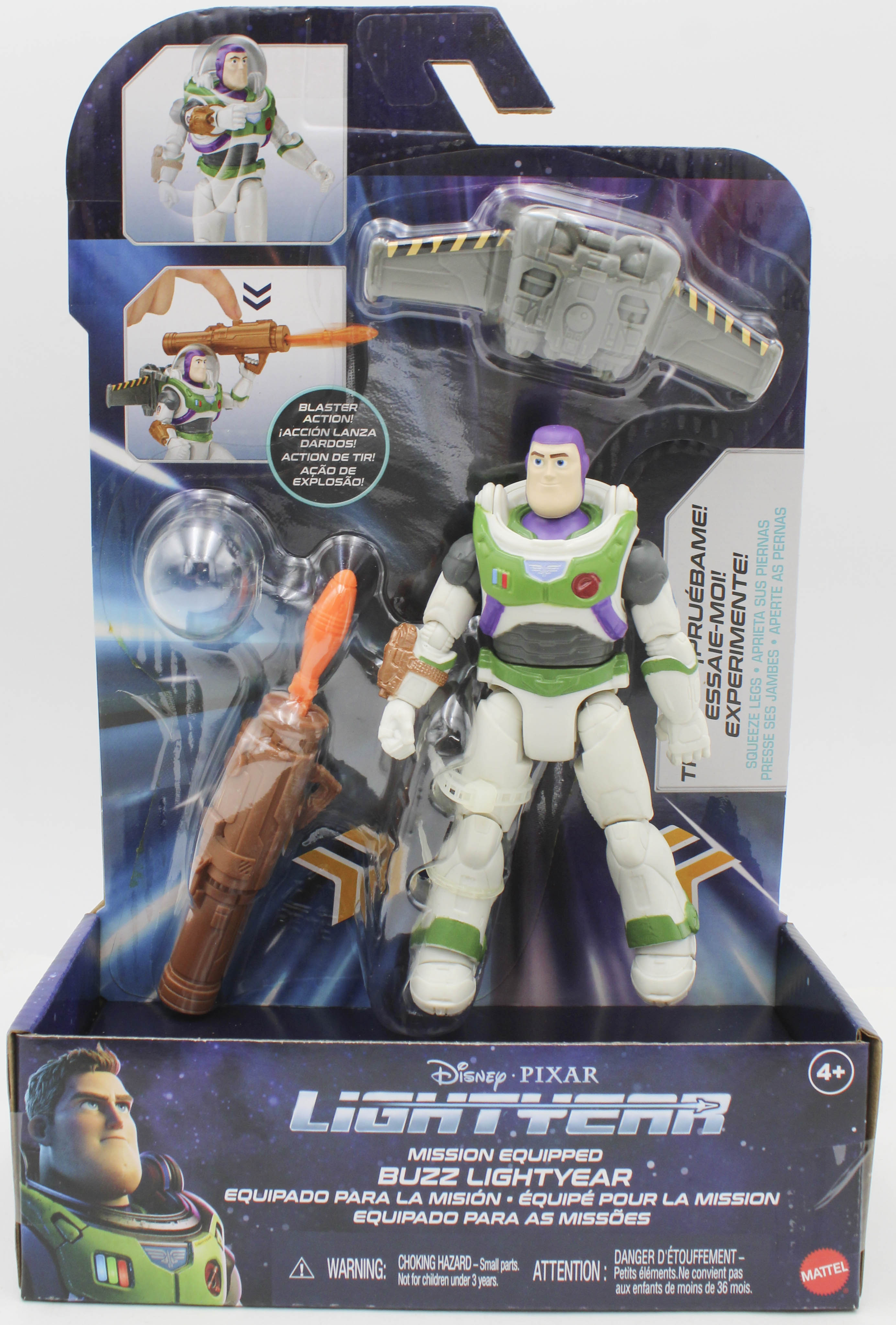 DISNEY PIXAR LIGHTYEAR MISSION EQUIPPED 8" FIGURE