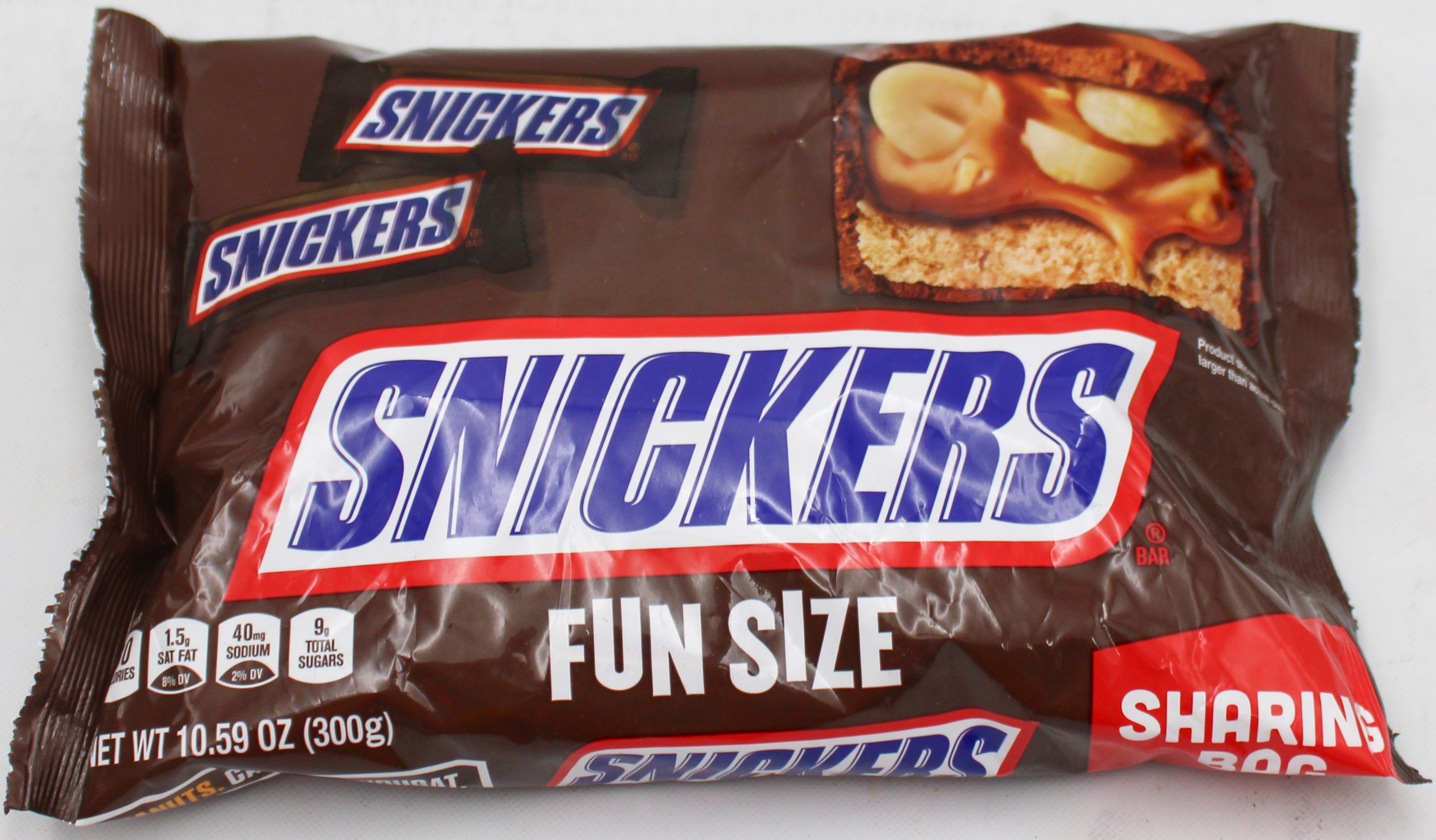SNICKERS HALLOWEEN VALUE FUN SIZE CANDY 10.59oz BB 5/31/2027