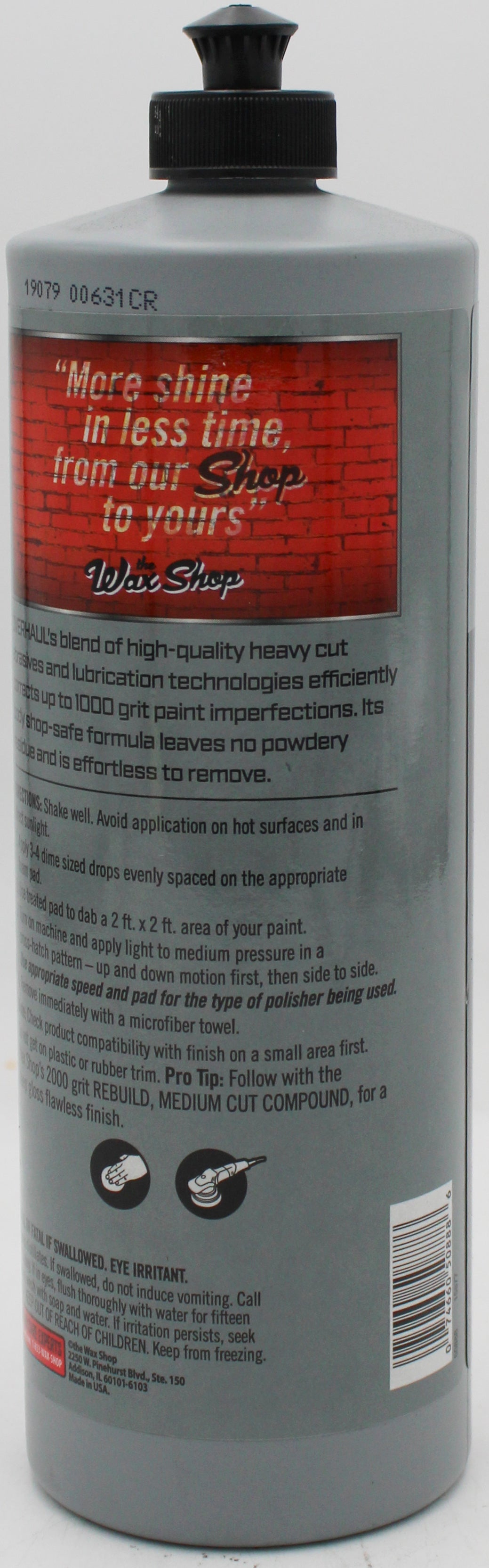 HEAVY CUT COMPOUND 32oz-OVERHAUL