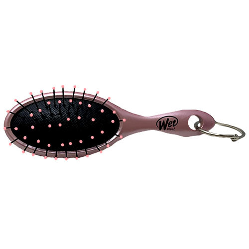 WET BRUSH KEYCHAIN HOLIDAY-PINK/NI