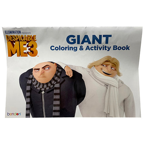 GIANT COLOR/ACTVTY BOOK-DESP.ME 3