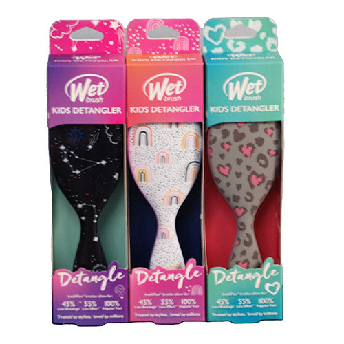 WET BRUSH KIDS DETANGLE BRUSH ASST COLORS/STYLES NI