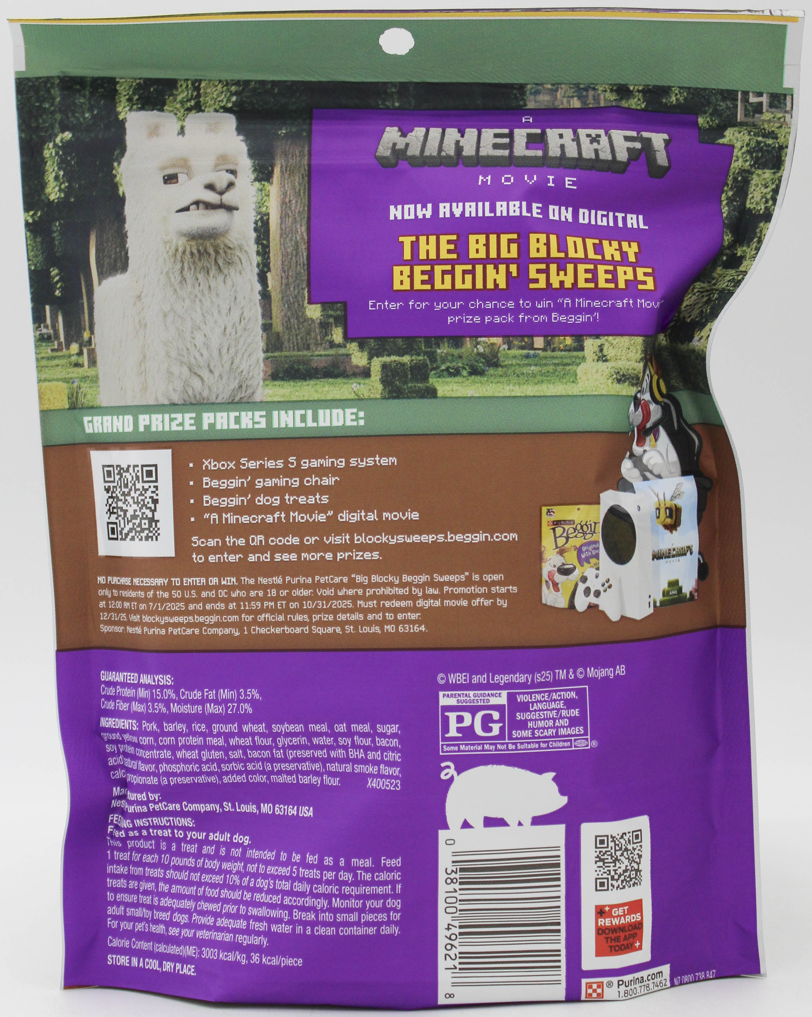 PURINA BEGGIN' BACON 6oz EXP 8.31.26 NI