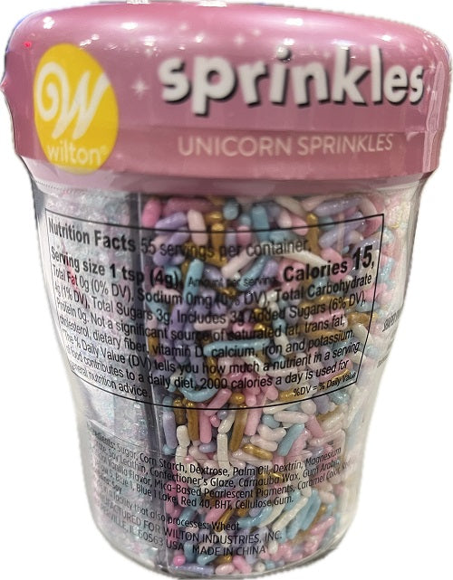SP WILT CELL UNICORN SPRINKLES MIX W/ TURNING LID 7.76oz