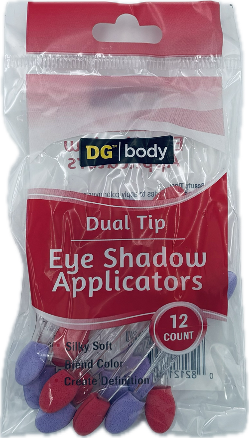 DG BODY DUAL TIP 12CT EYE SHADOW APPLICATOR