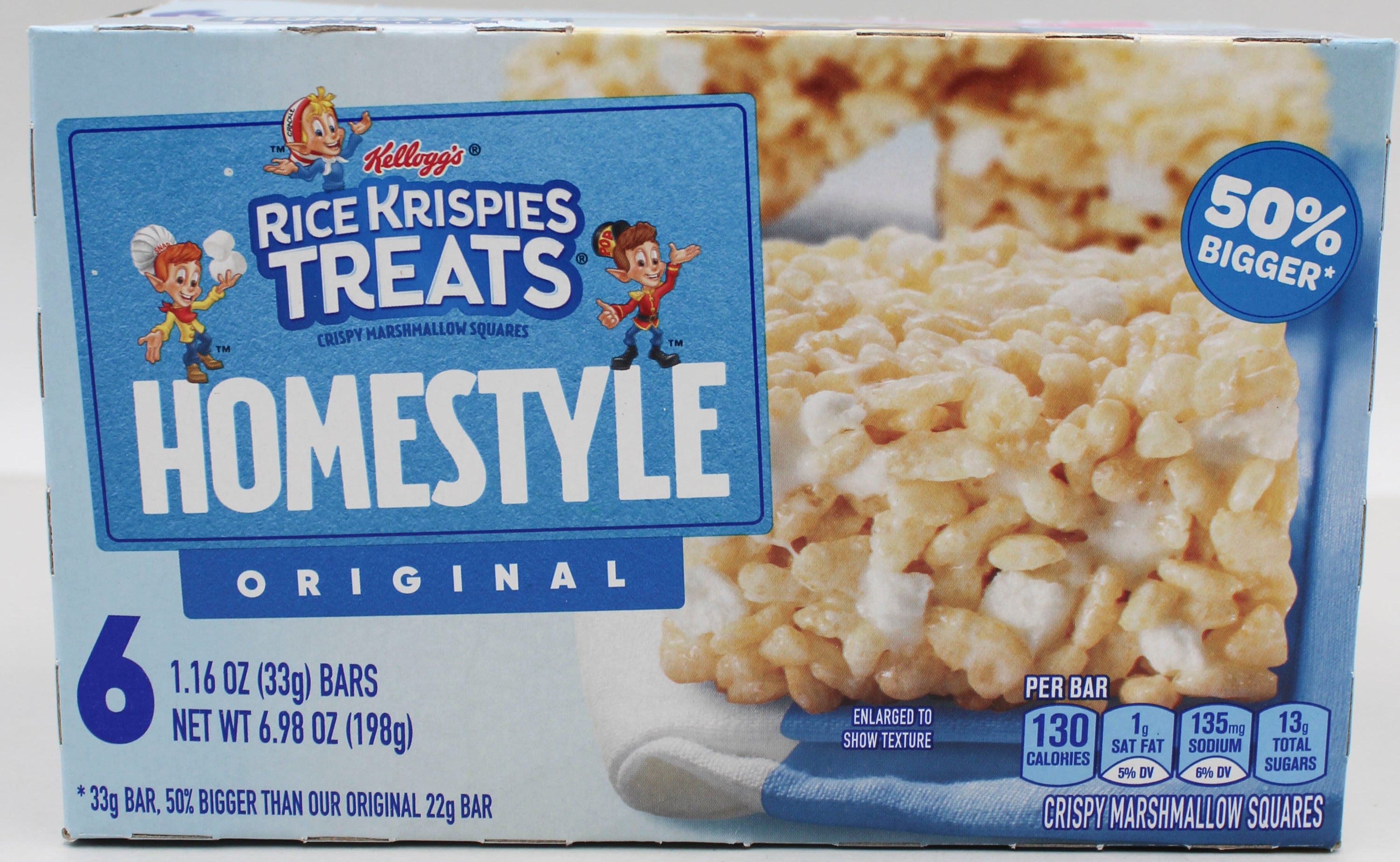 Rice Krispies Treats Homestyle Bars 6ct 6.98oz Floorstand